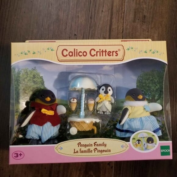 Calico Critter Families BUNDLE- Sheep, Goat, Penguin, Giraffe, Hedgehog - Picture 6 of 8